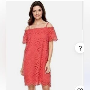 New! off the shoulder Hope and Harlow summer shift dress